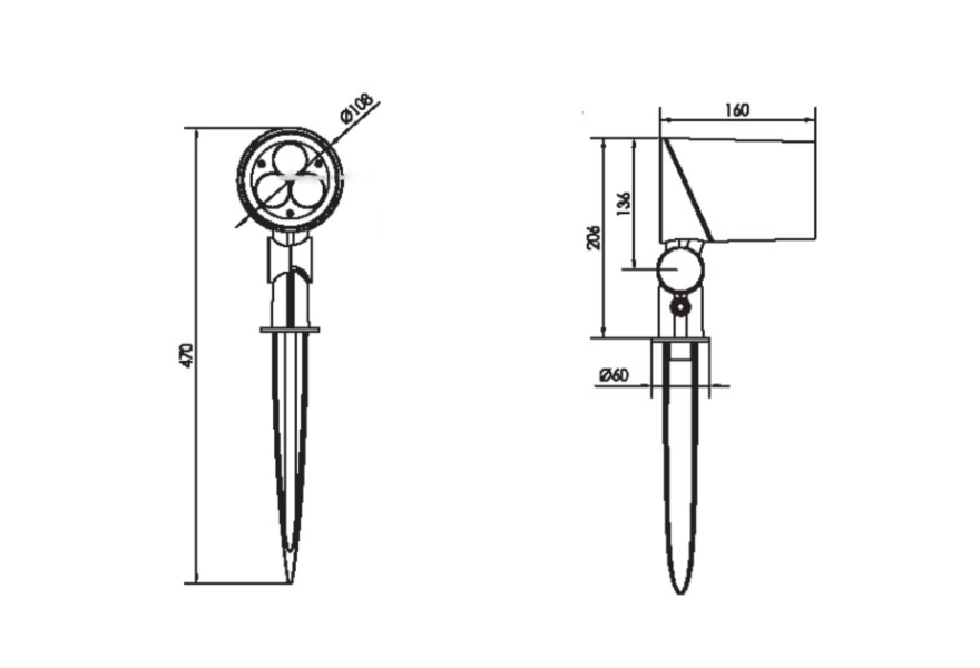 [dimension drawing option]