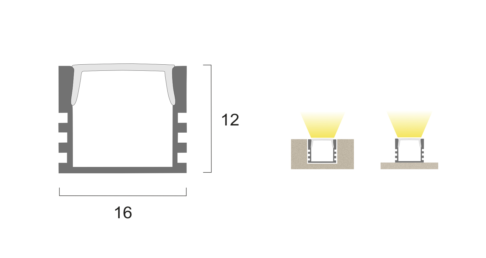 [dimension drawing option]