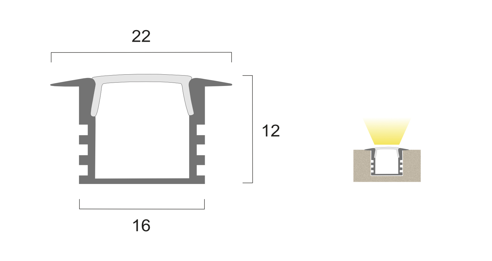 [dimension drawing option]