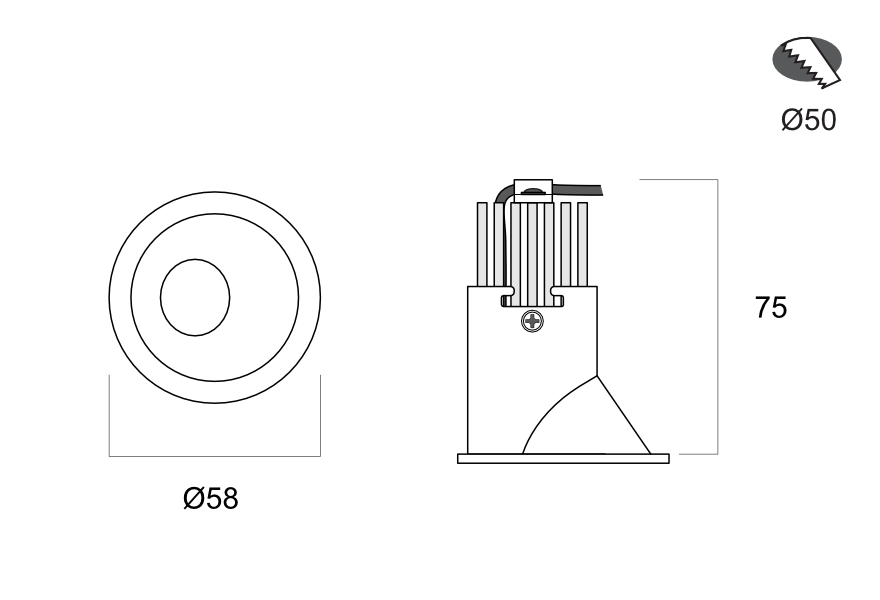 [dimension drawing option]