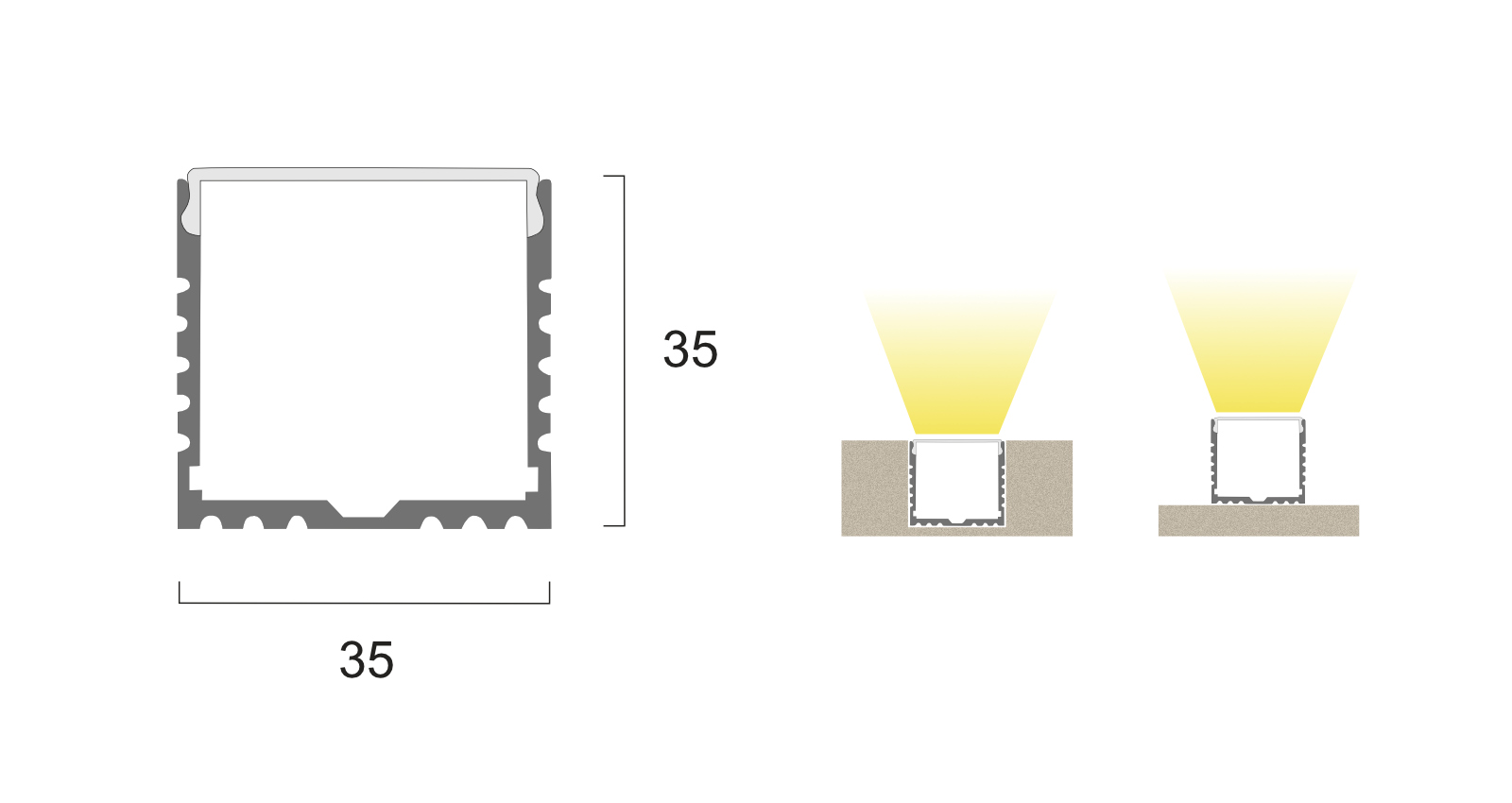 [dimension drawing option]