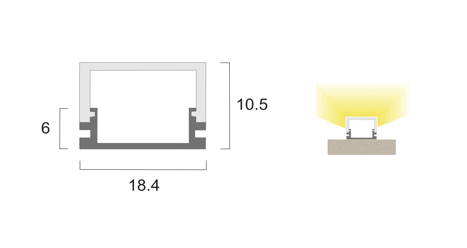 [dimension drawing option]