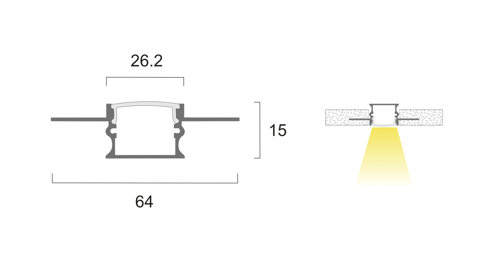 [dimension drawing option]