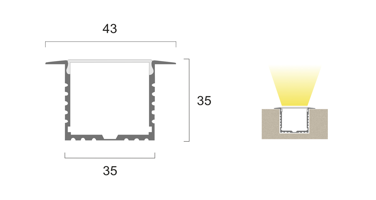 [dimension drawing option]