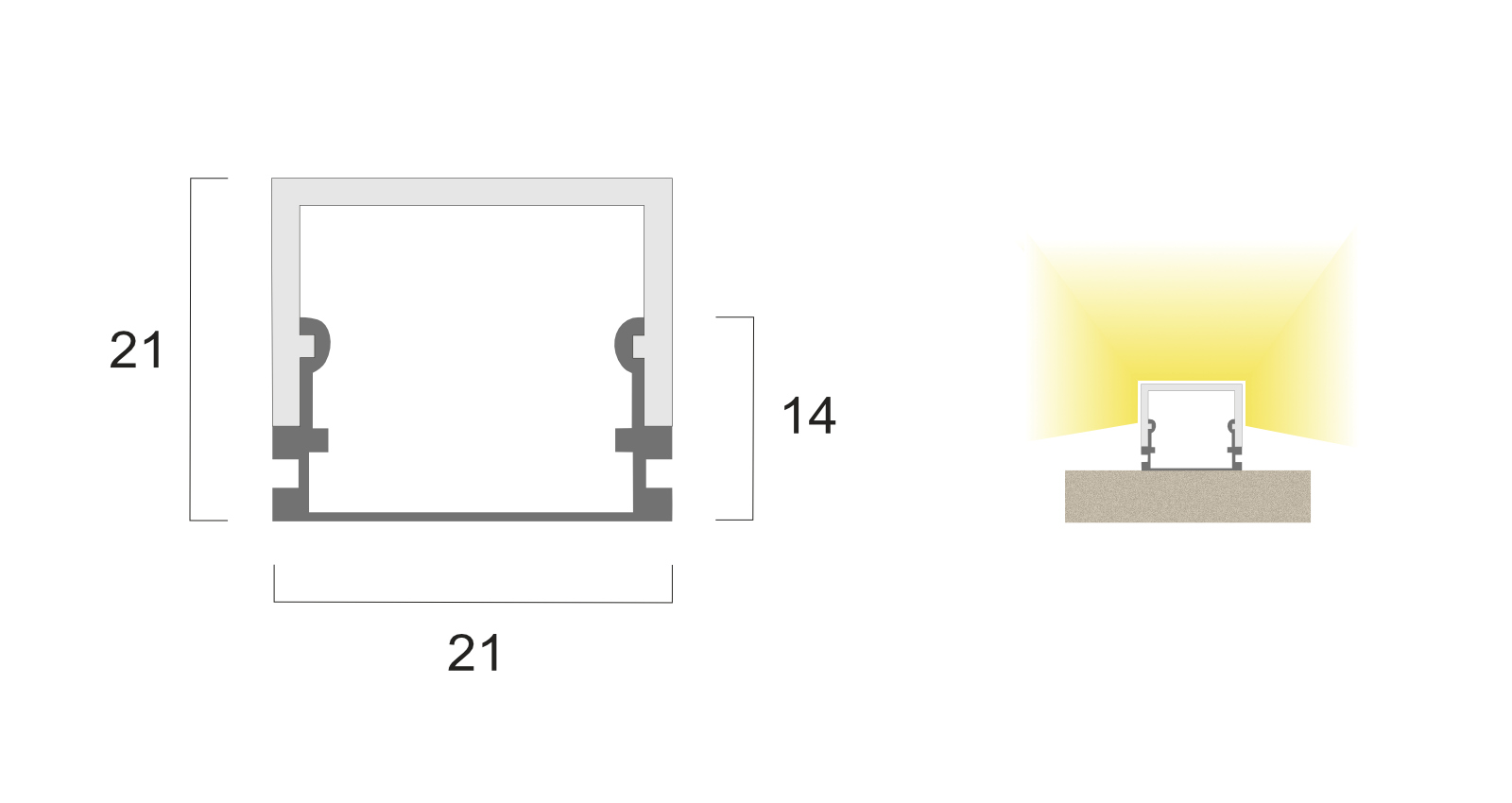 [dimension drawing option]