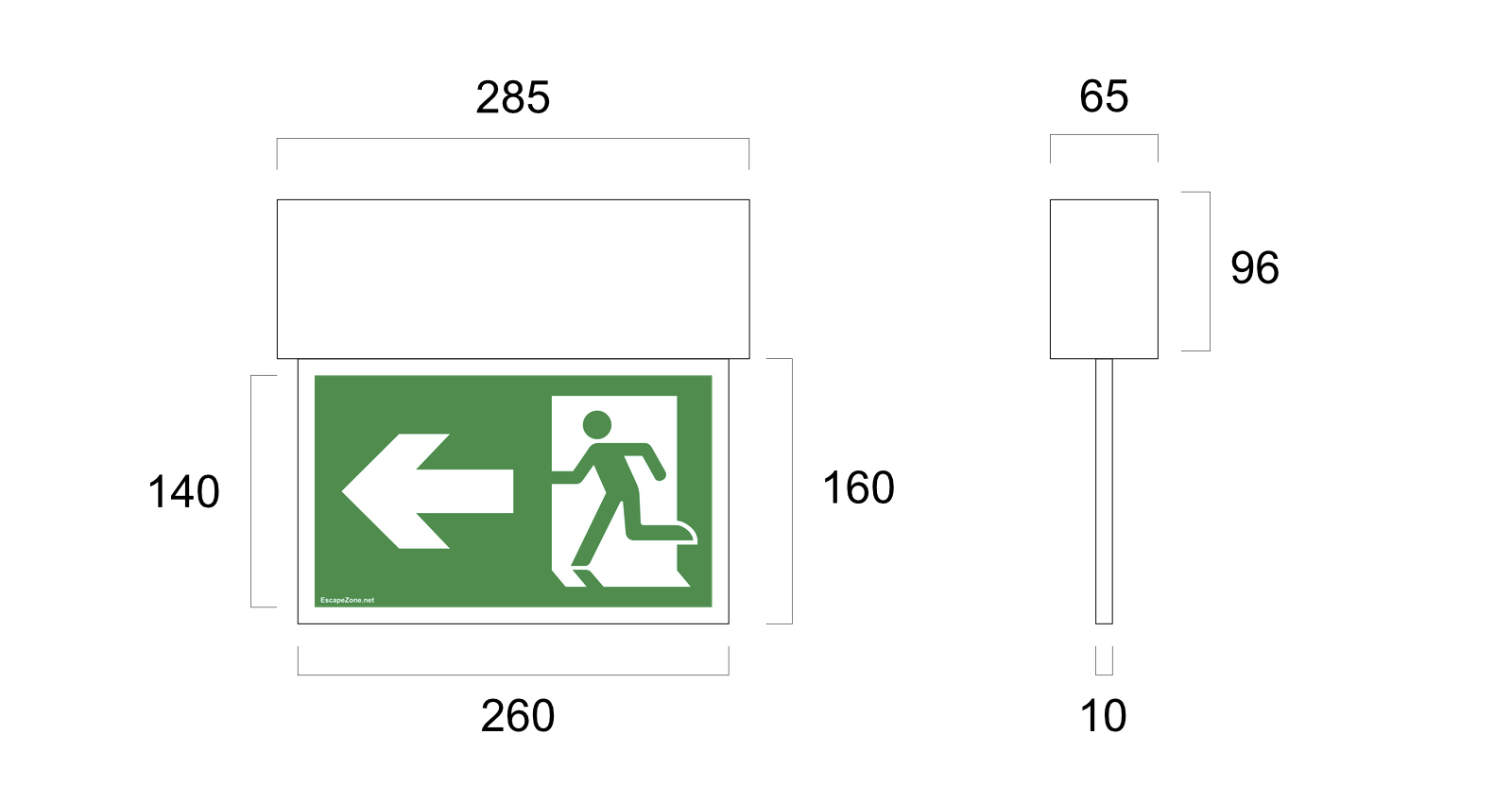 [dimension drawing option]