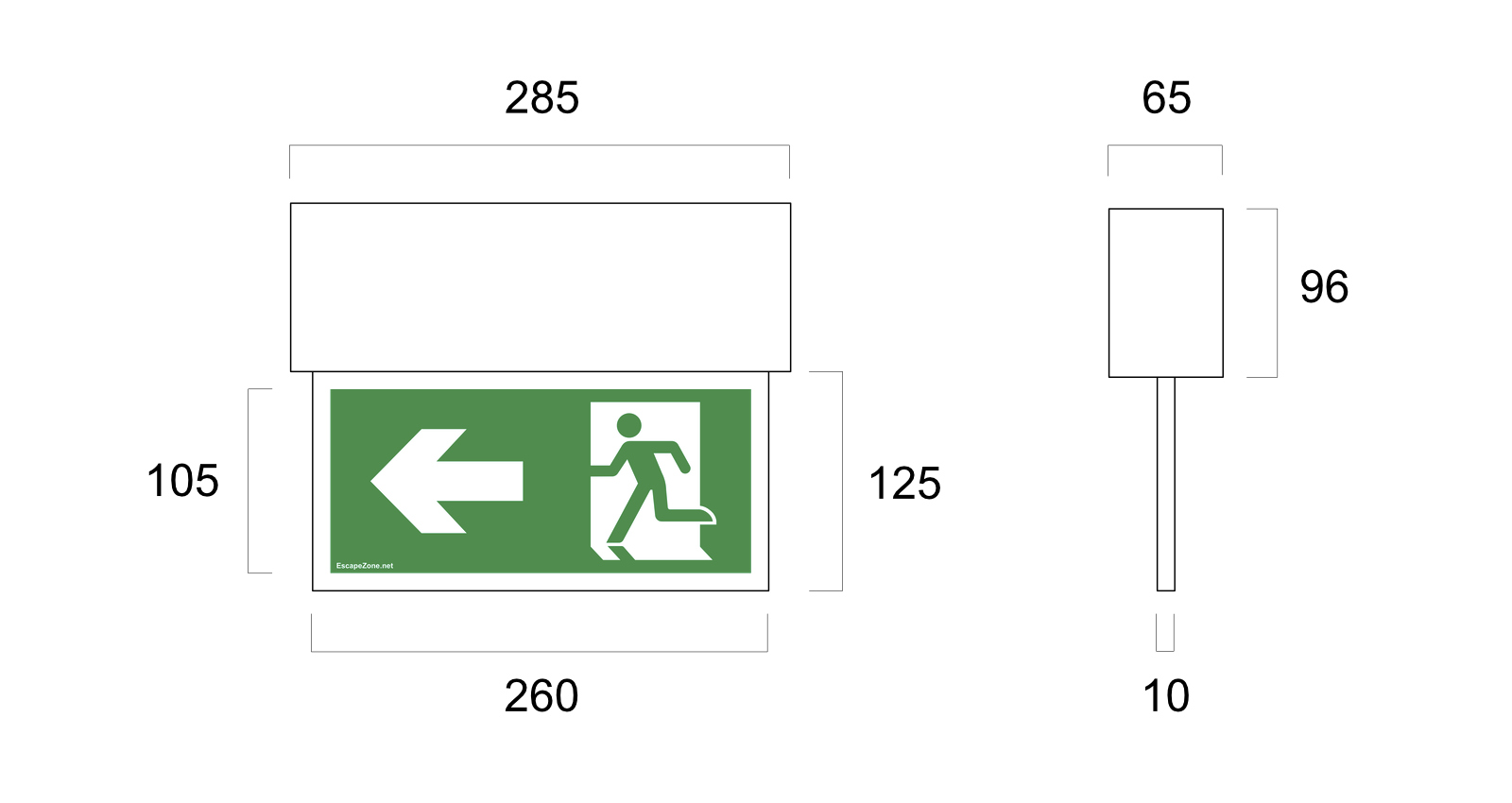 [dimension drawing option]