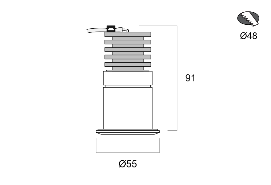 [dimension drawing option]