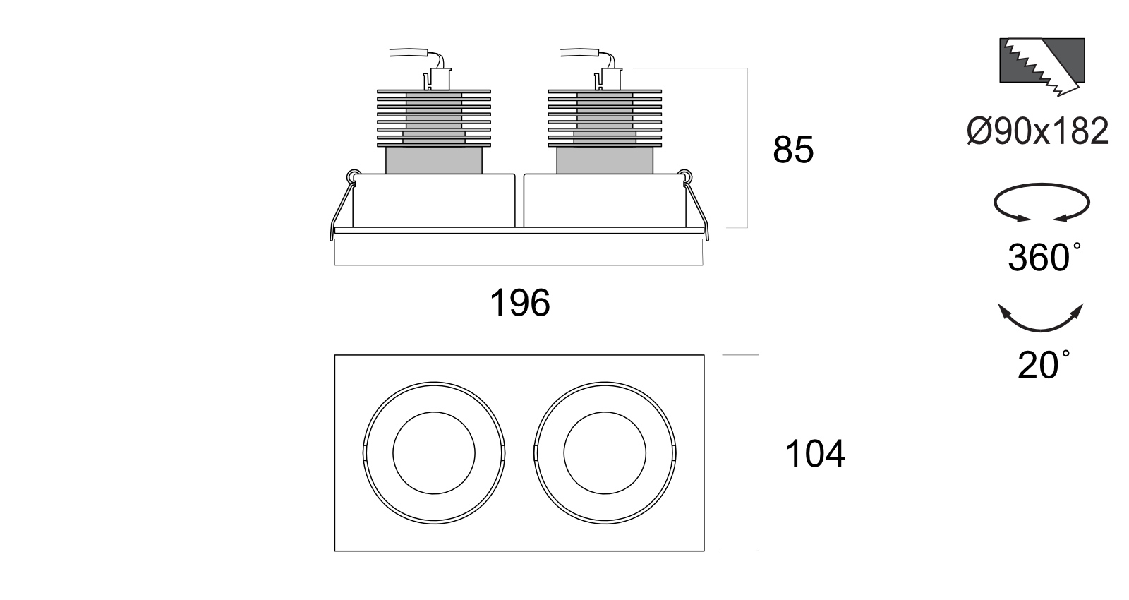 [dimension drawing option]