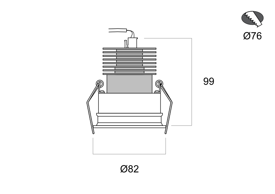 [dimension drawing option]