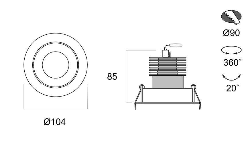 [dimension drawing option]