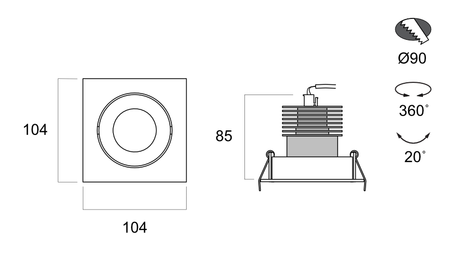 [dimension drawing option]