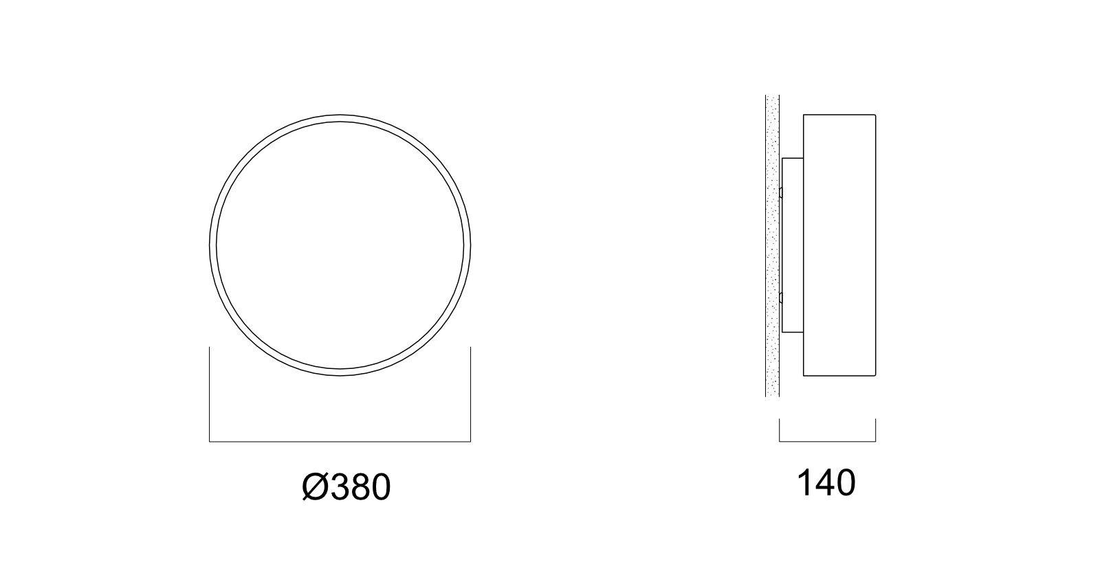 [dimension drawing option]