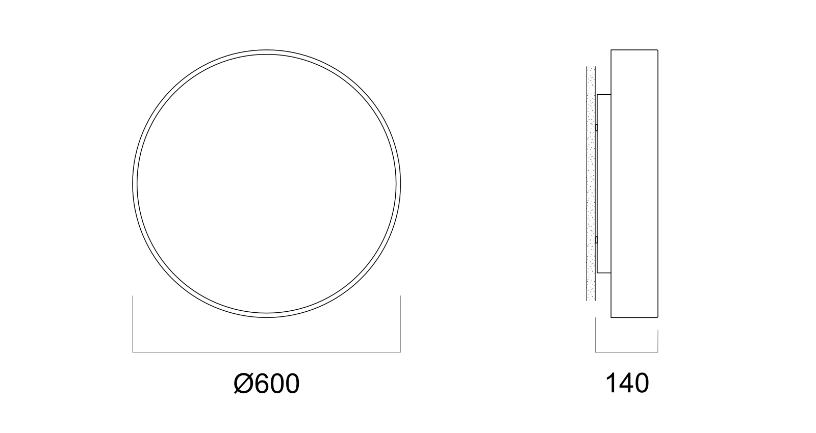 [dimension drawing option]