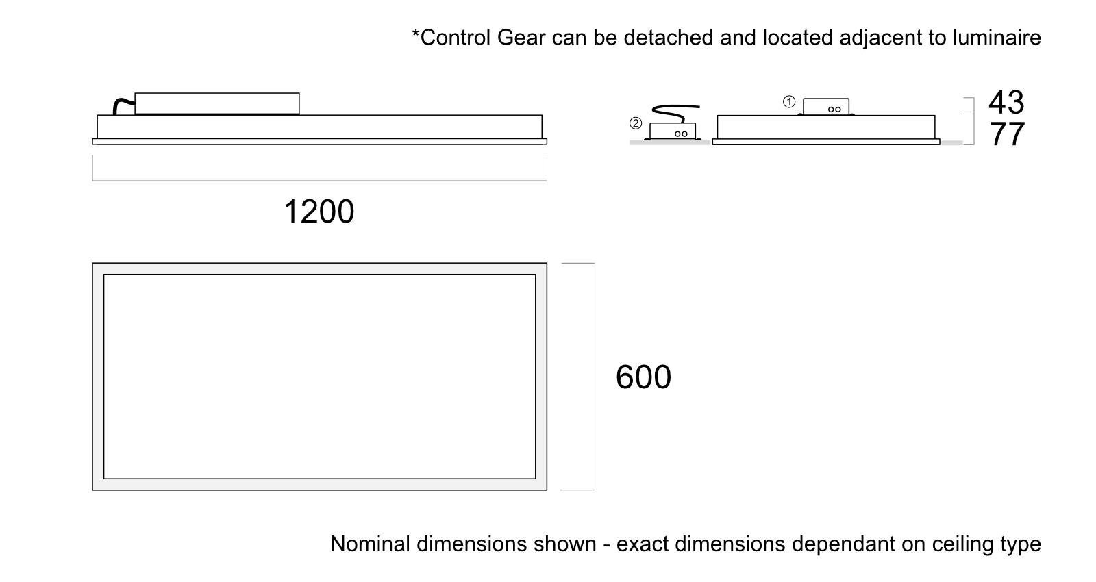 [dimension drawing option]