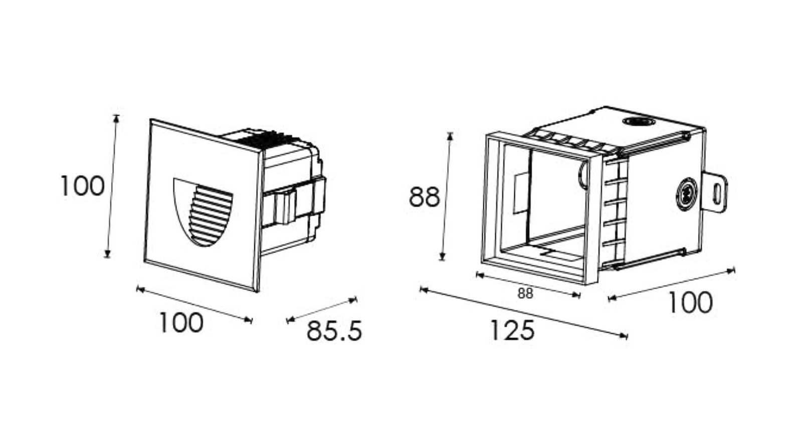 [dimension drawing option]