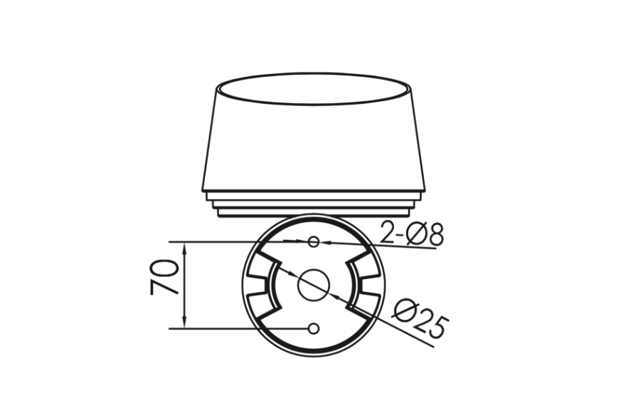 [dimension drawing option]