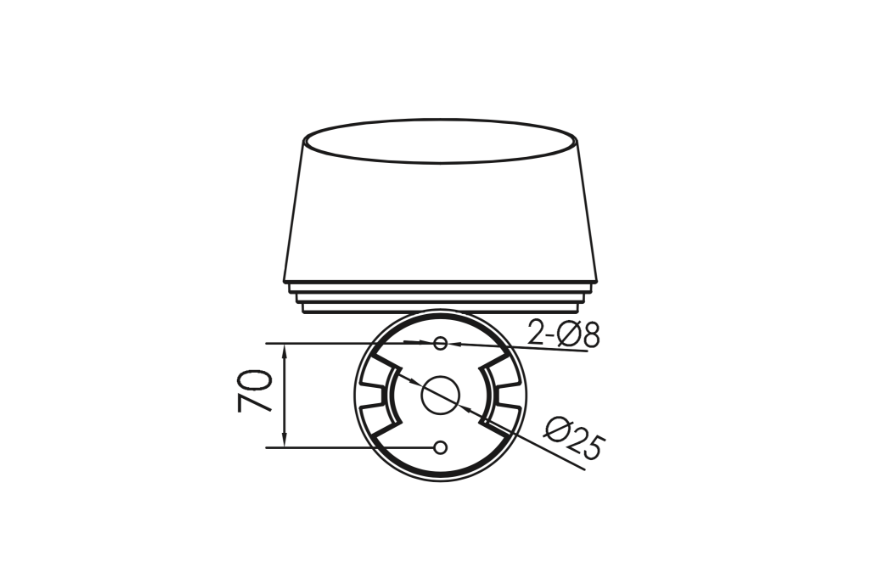 [dimension drawing option]